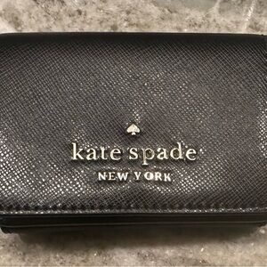 Kate Spade Small Black Leather Wallet